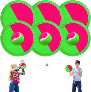 Kids Outdoor Toys, Beach Toys Toss and Catch Ball Set